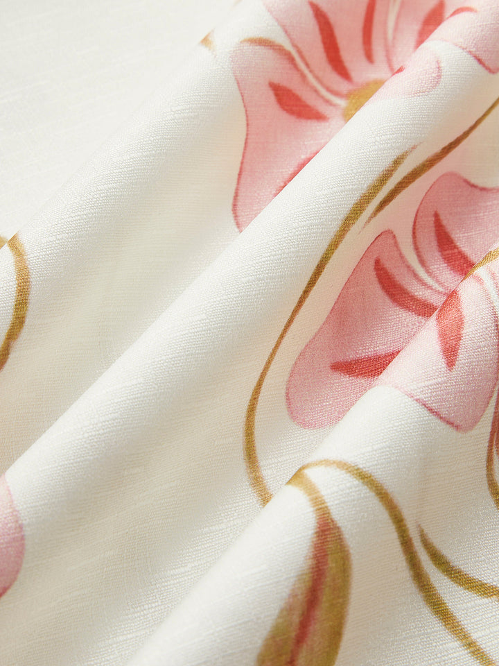 Nicole | Ärmelloses, kurzes Kleid mit Print