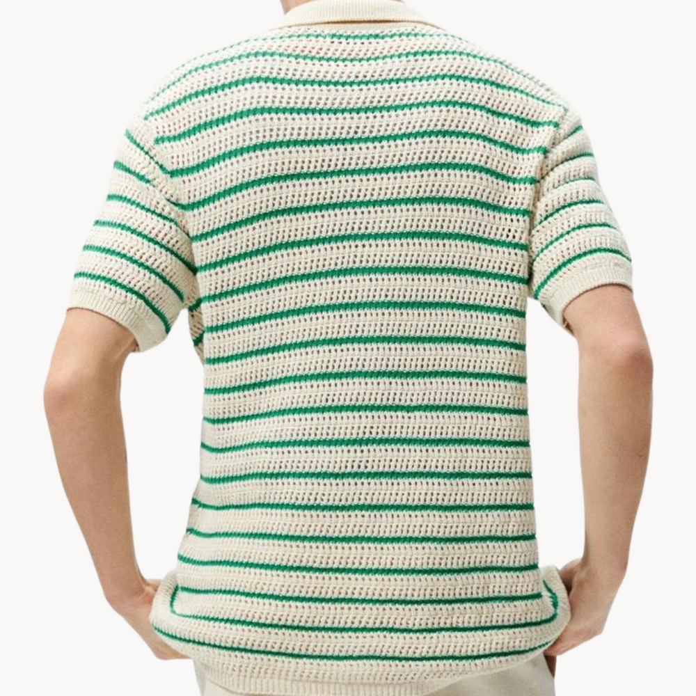 Teo - Nostalgischer Charme Strickshirt