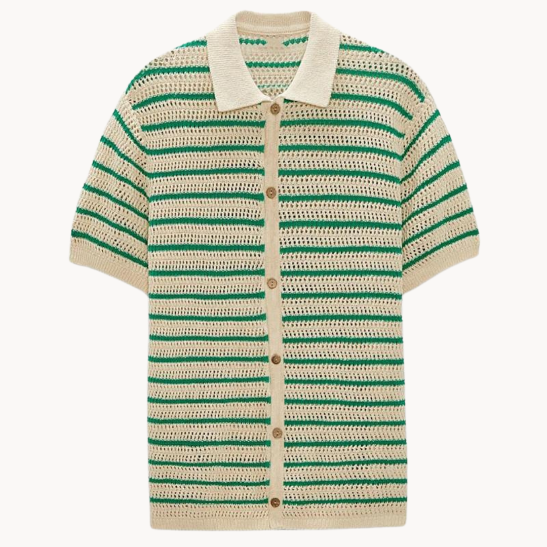 Teo - Nostalgischer Charme Strickshirt