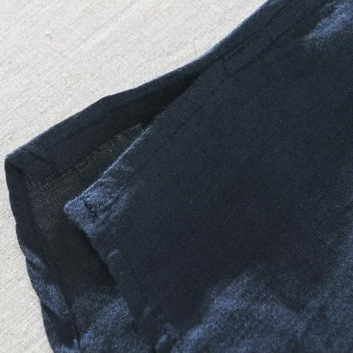 Silivio - Atmungsaktiver Luxus Leinen Popover