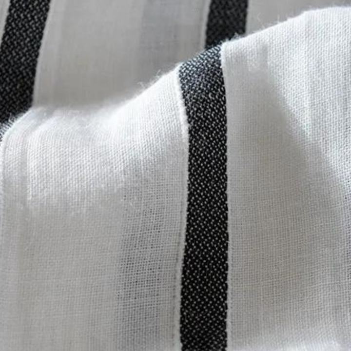 Elian - Retro-inspiriert Leinen Poloshirt