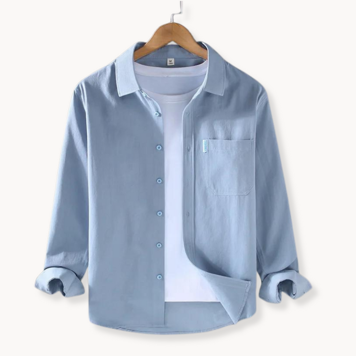 Beckett - Luftige Baumwolle Shirt