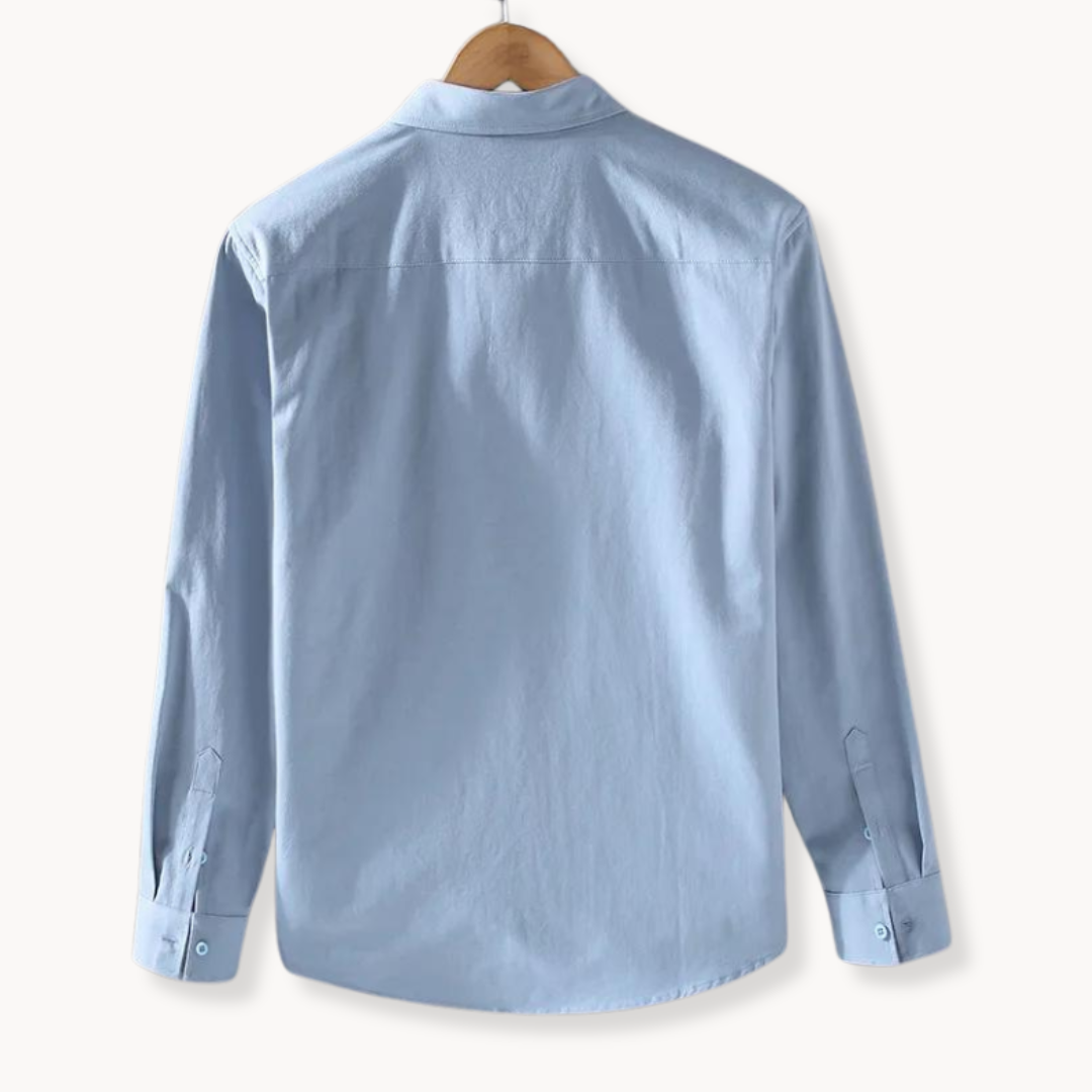 Beckett - Luftige Baumwolle Shirt