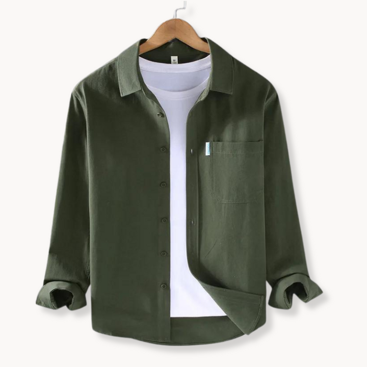 Beckett - Luftige Baumwolle Shirt