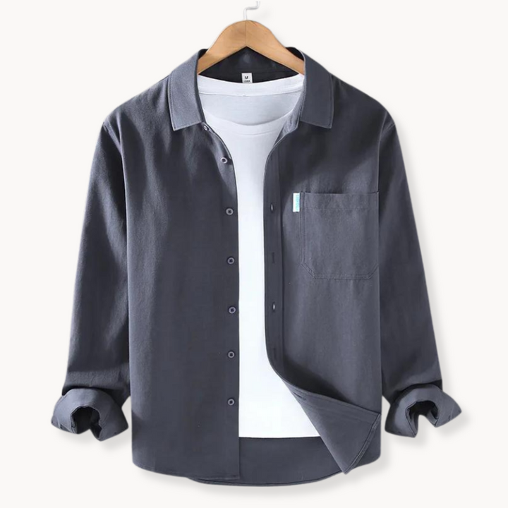 Beckett - Luftige Baumwolle Shirt