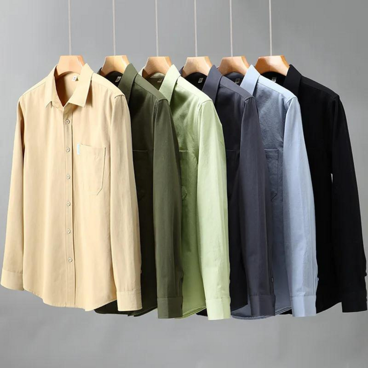 Beckett - Luftige Baumwolle Shirt