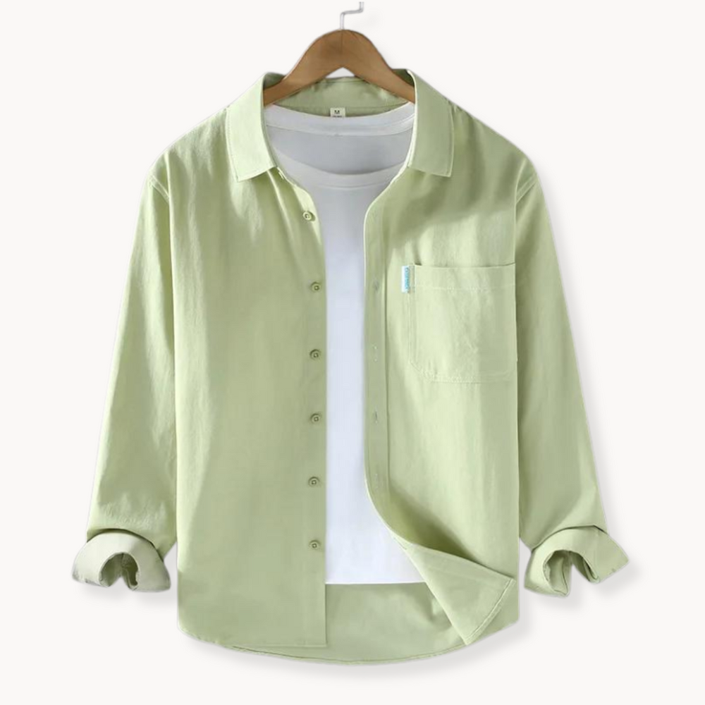 Beckett - Luftige Baumwolle Shirt