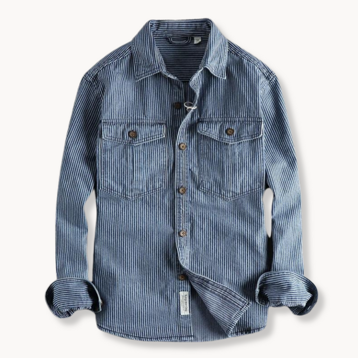 Riven - Classic Denim-Shirt