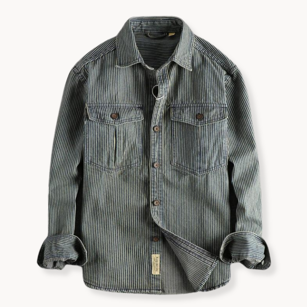 Riven - Classic Denim-Shirt