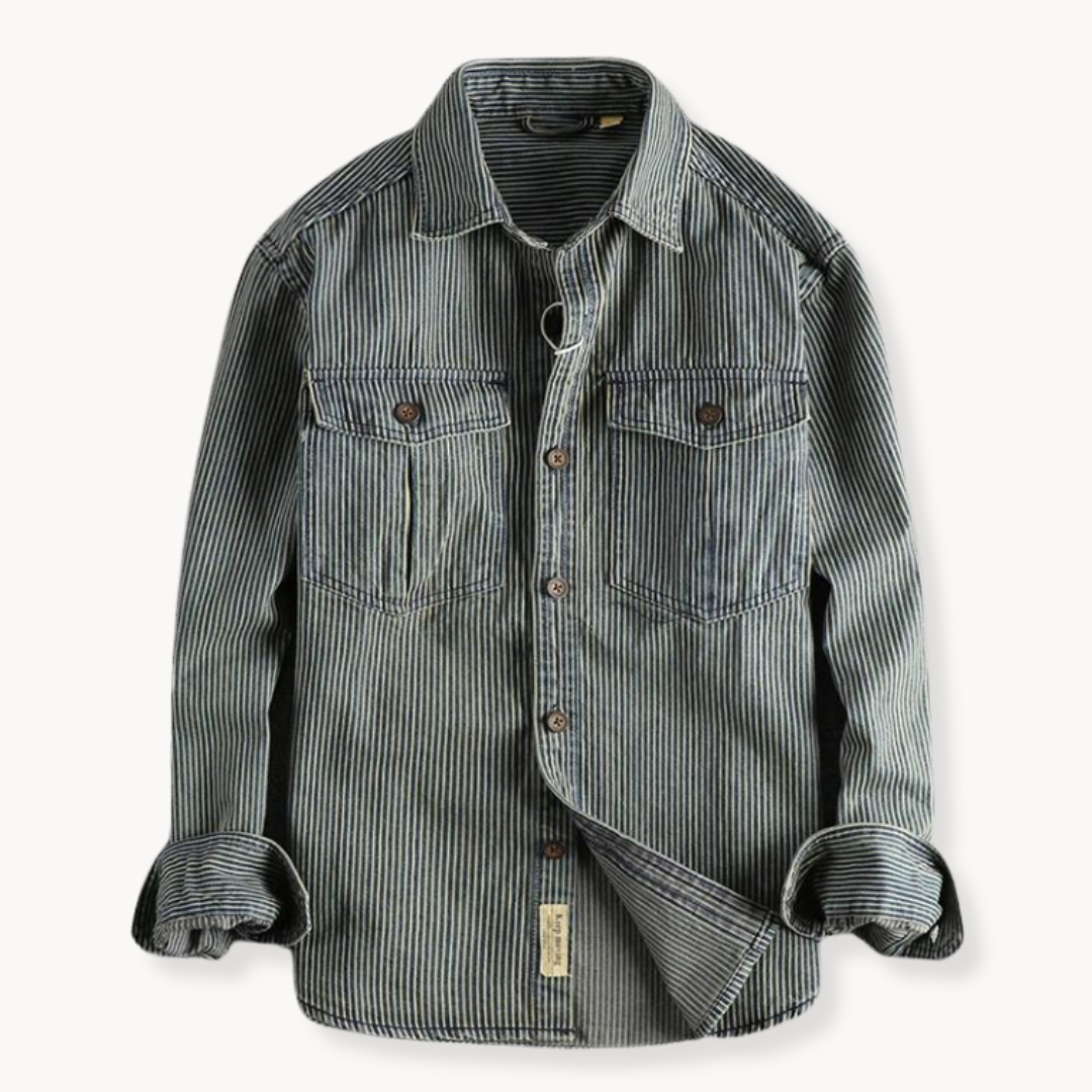 Riven - Classic Denim-Shirt