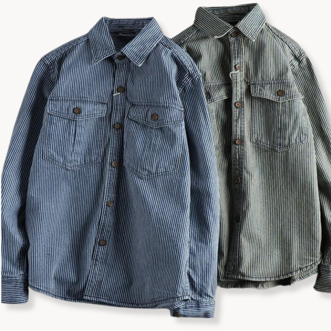 Riven - Classic Denim-Shirt