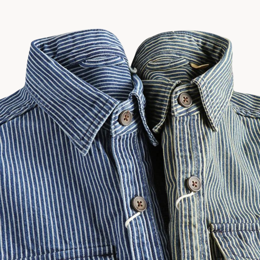 Riven - Classic Denim-Shirt