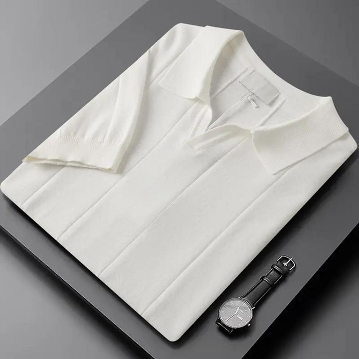 Clarence -  Vintage Eleganz Baumwollpolo
