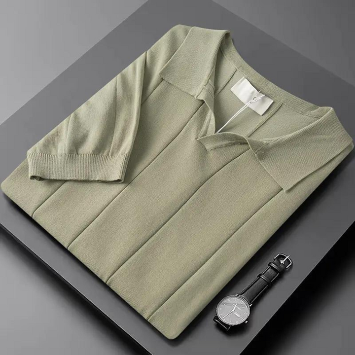 Clarence -  Vintage Eleganz Baumwollpolo