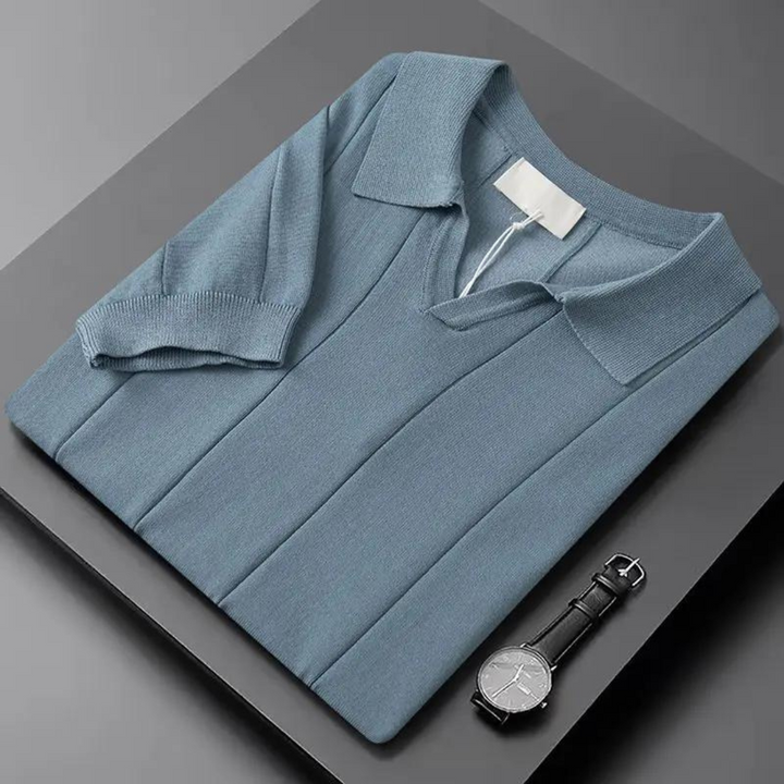Clarence -  Vintage Eleganz Baumwollpolo