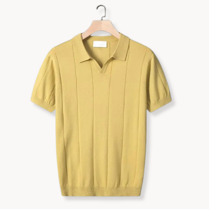 Clarence -  Vintage Eleganz Baumwollpolo