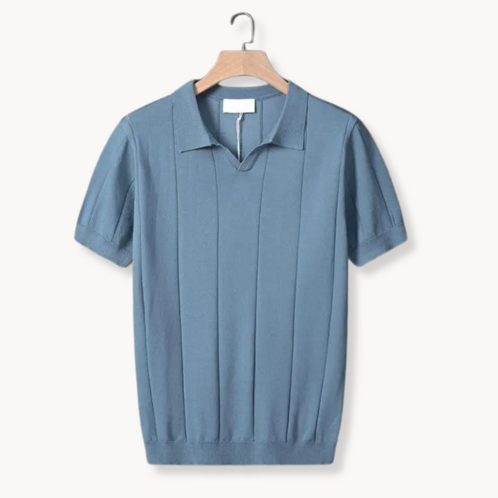 Clarence -  Vintage Eleganz Baumwollpolo