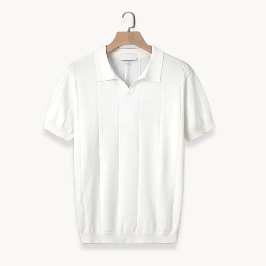 Clarence -  Vintage Eleganz Baumwollpolo