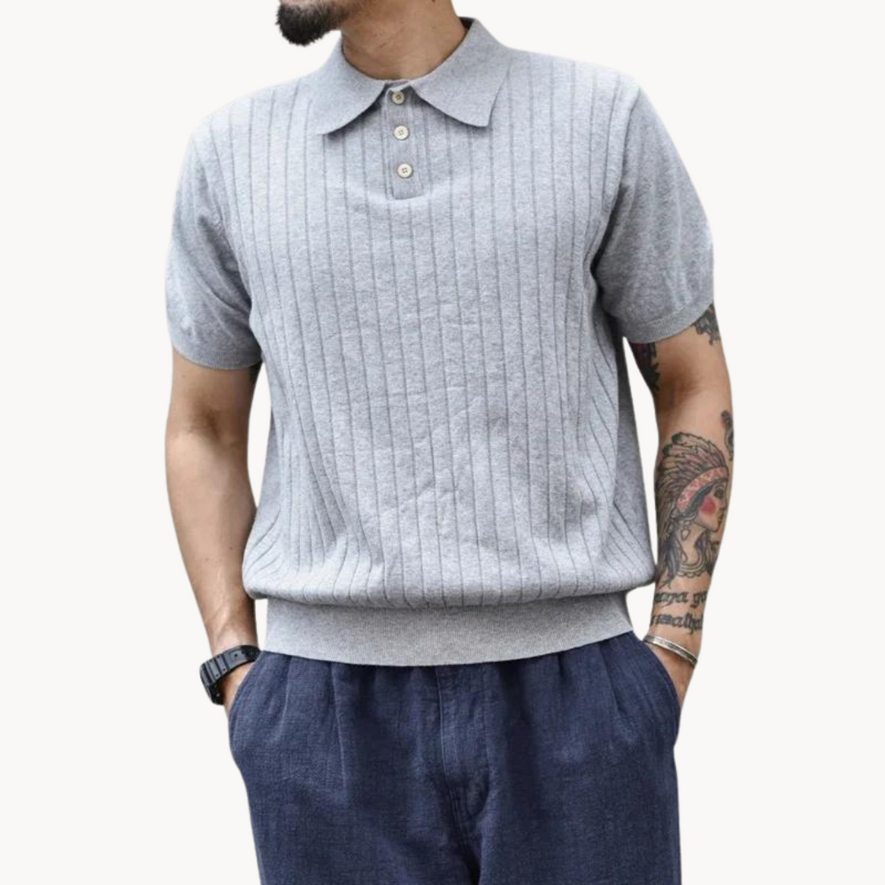Kameron - Zeitlos Premium Strickpolo