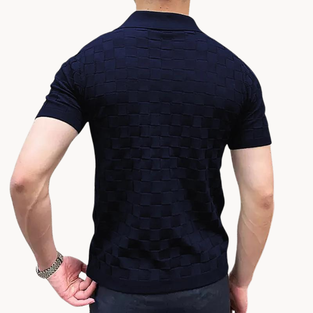 Ulysses - Elegant Jacquard-Polo