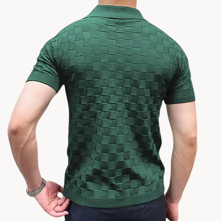 Ulysses - Elegant Jacquard-Polo