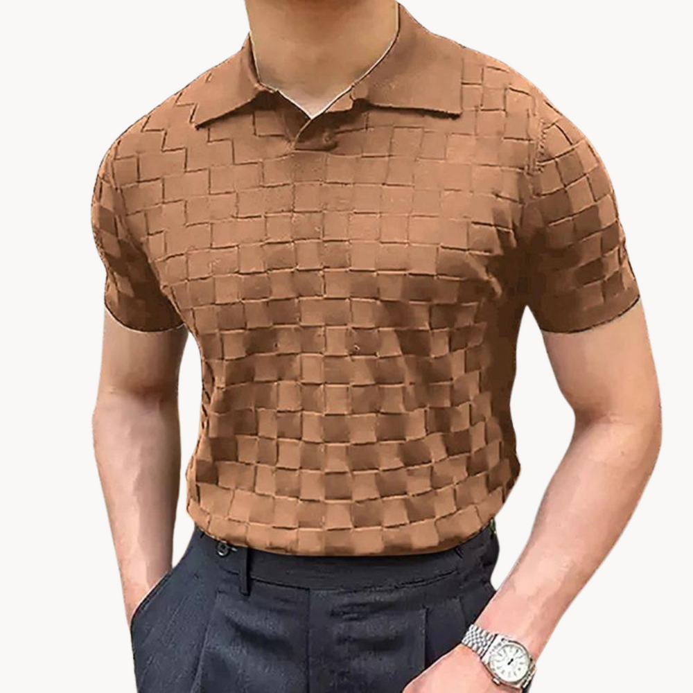 Ulysses - Elegant Jacquard-Polo