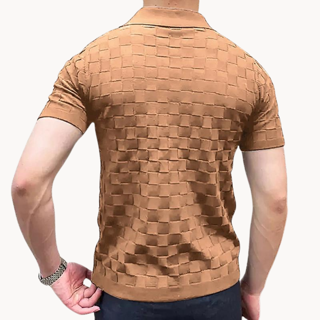 Ulysses - Elegant Jacquard-Polo