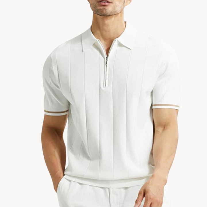 Brandon - Stylish Reißverschluss Polo