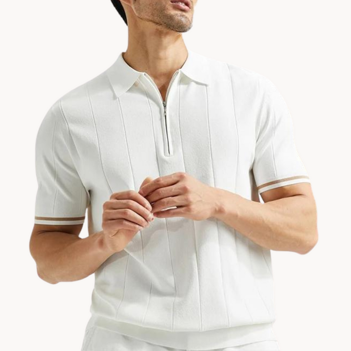 Brandon - Stylish Reißverschluss Polo