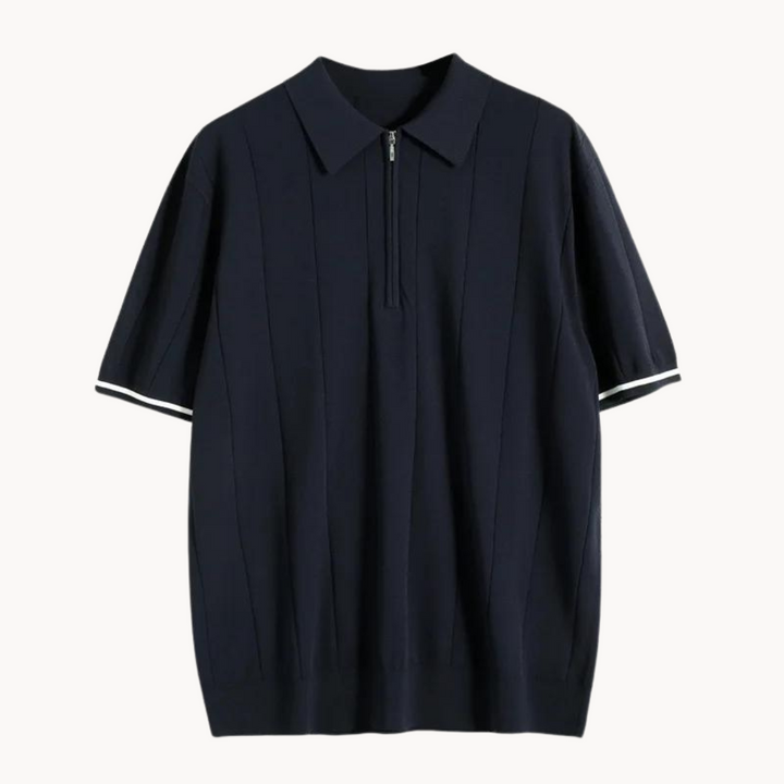 Brandon - Stylish Reißverschluss Polo