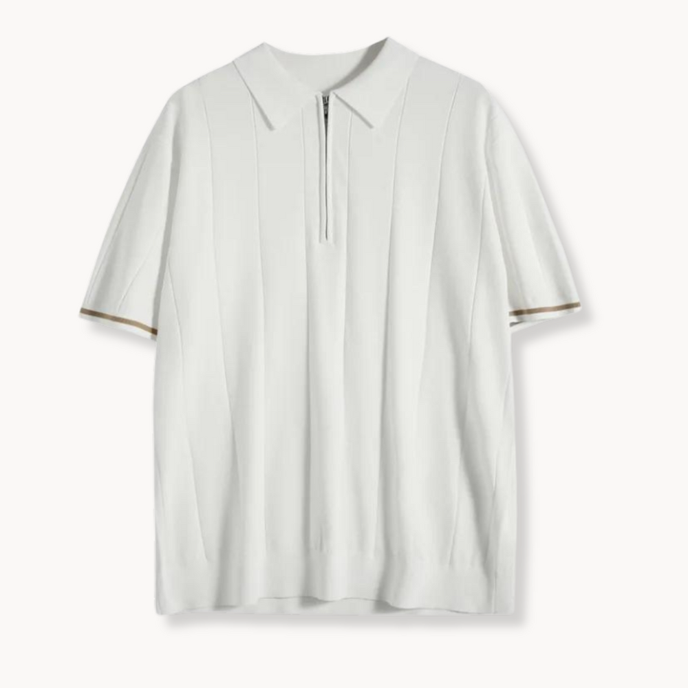 Brandon - Stylish Reißverschluss Polo