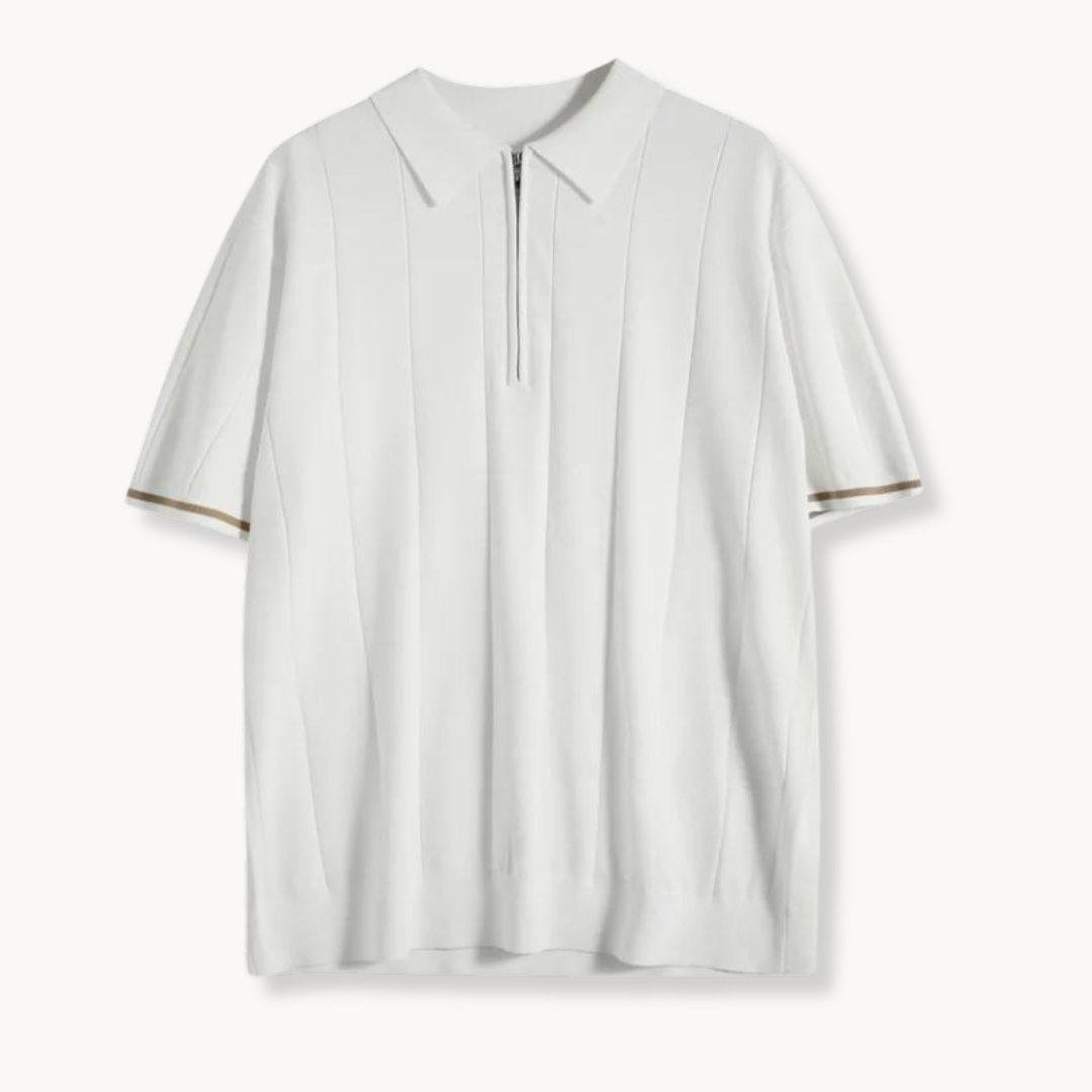 Brandon - Stylish Reißverschluss Polo