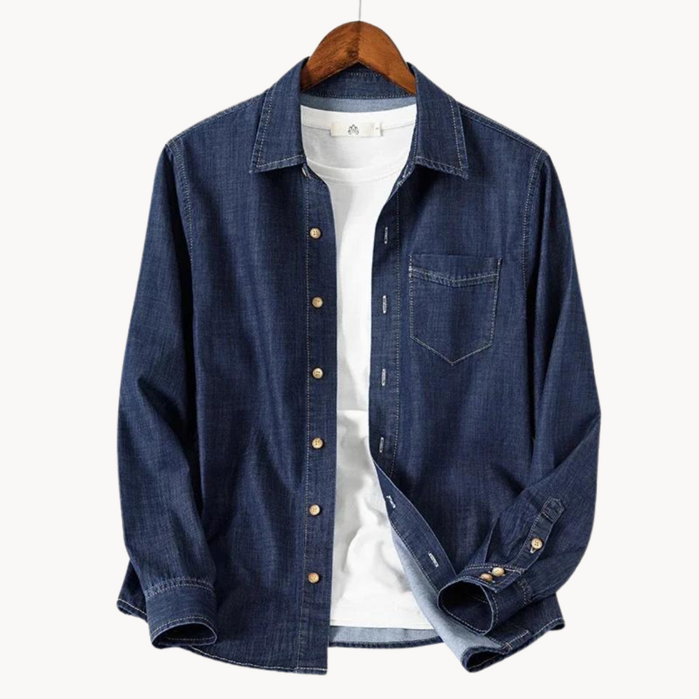 Emery - Luxurious Leichtes Jeanshemd