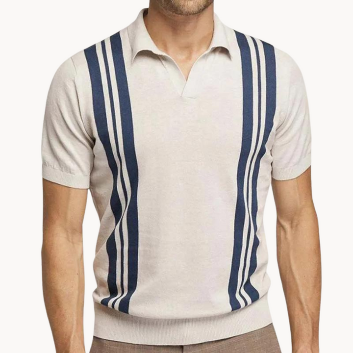 Blake - Elegant Streifen-Polo
