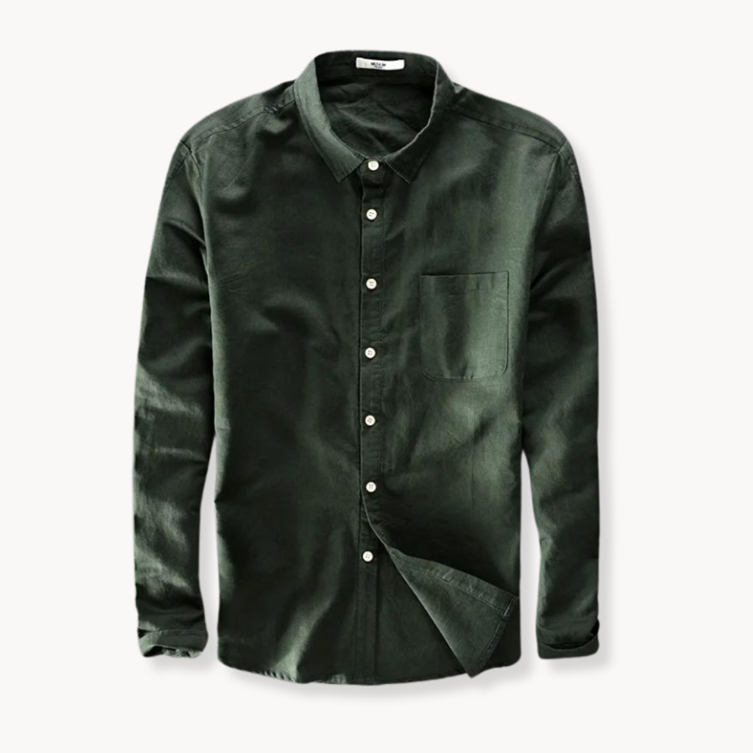 Calix -  Slim-Fit Leinenhemd