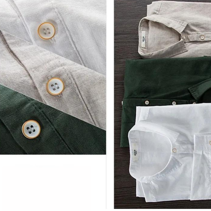 Calix -  Slim-Fit Leinenhemd