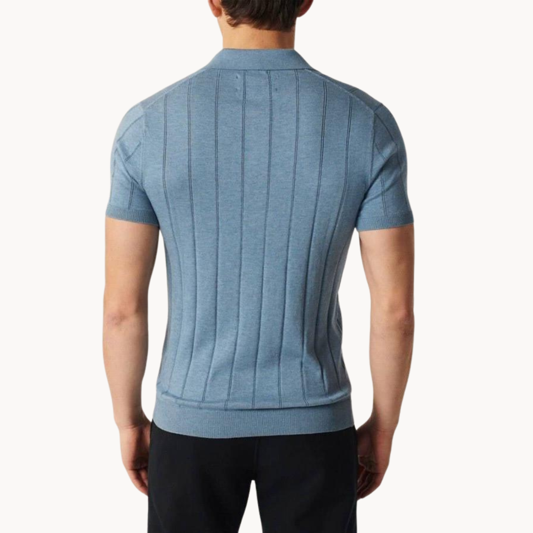 Clarence -  Vintage Eleganz Baumwollpolo