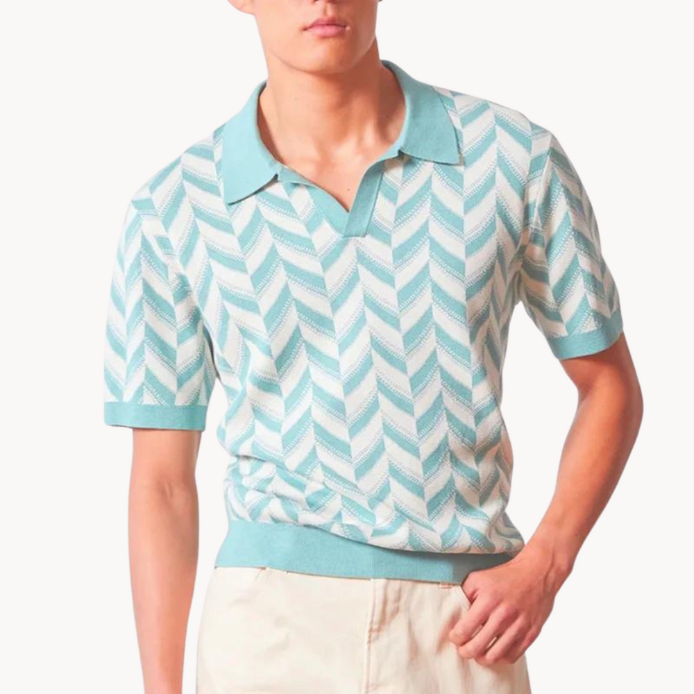 Hadrian - Camp Kragen Poloshirt