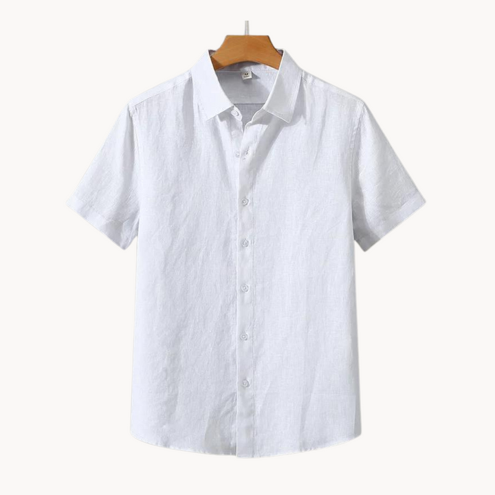 Halston - Leinen Button-Down  Hemd