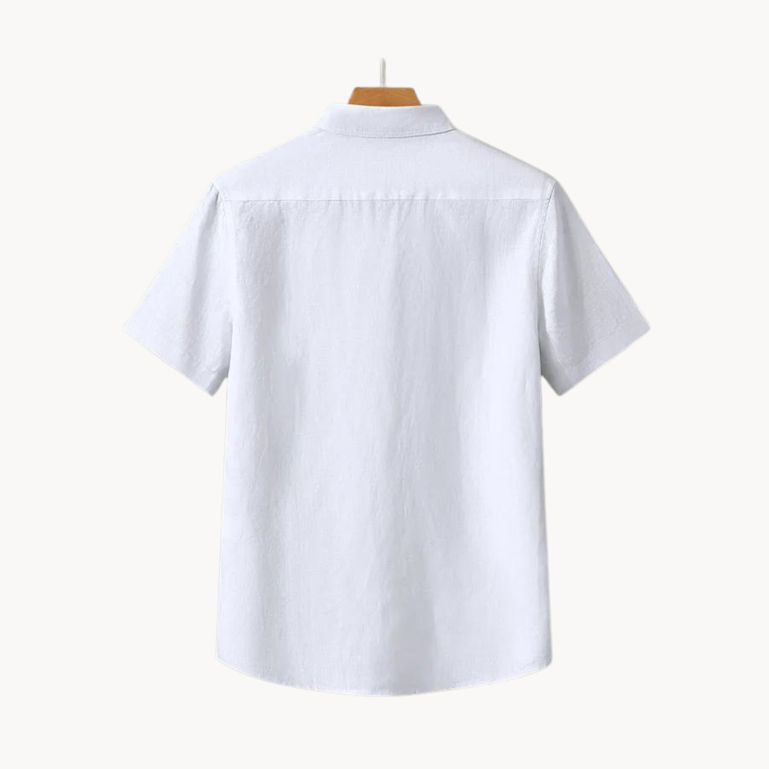 Halston - Leinen Button-Down  Hemd
