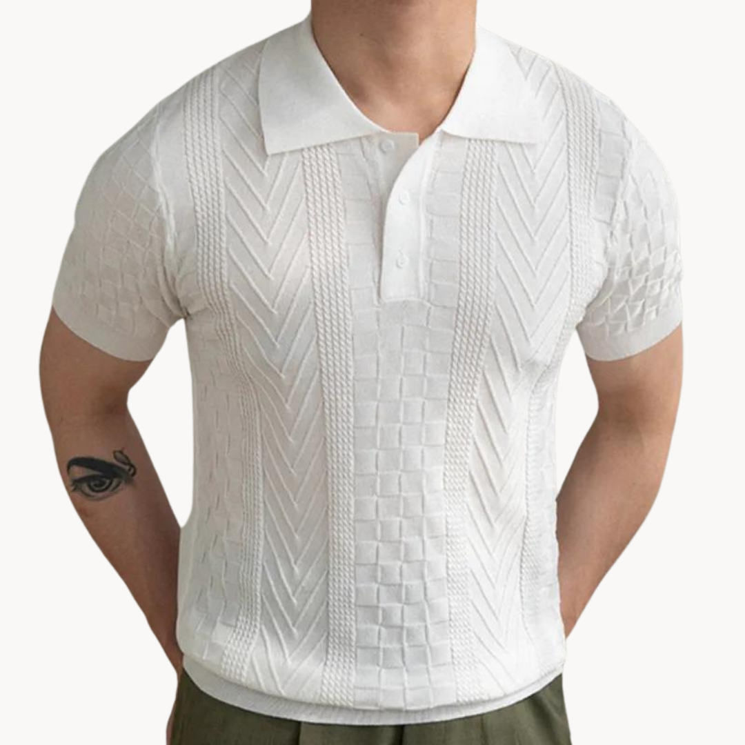 Stanley - Jacquard Poloshirt