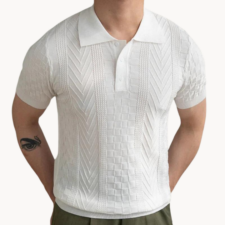 Stanley - Jacquard Poloshirt