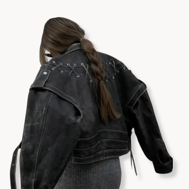 Francesca Lederjacke