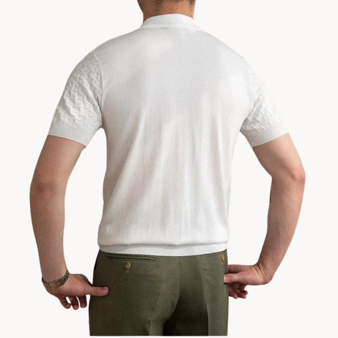 Stanley - Jacquard Poloshirt