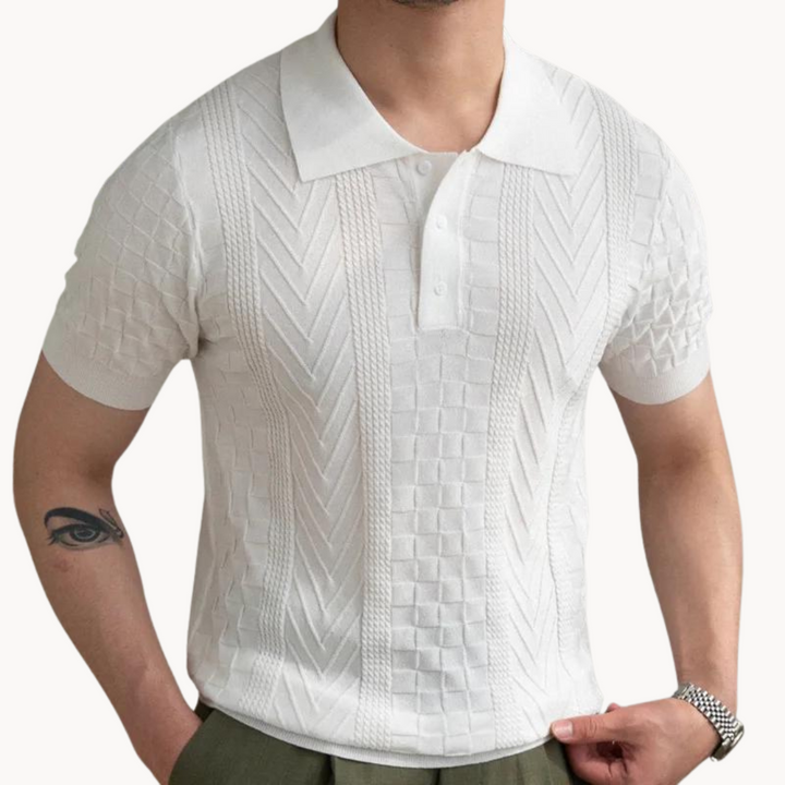 Stanley - Jacquard Poloshirt
