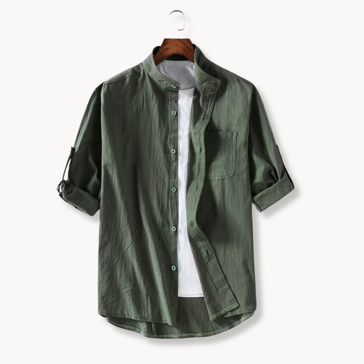 Soren - Saisonal Zuknöpfen Shirt
