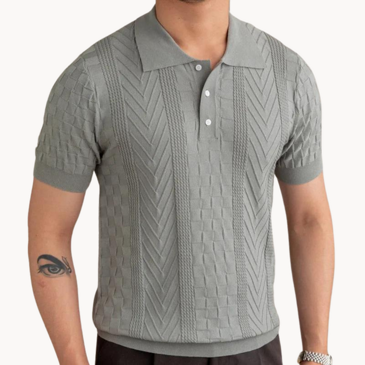 Stanley - Jacquard Poloshirt