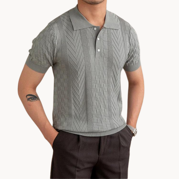 Stanley - Jacquard Poloshirt