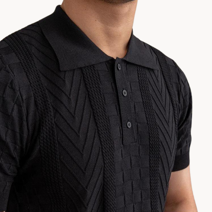 Stanley - Jacquard Poloshirt
