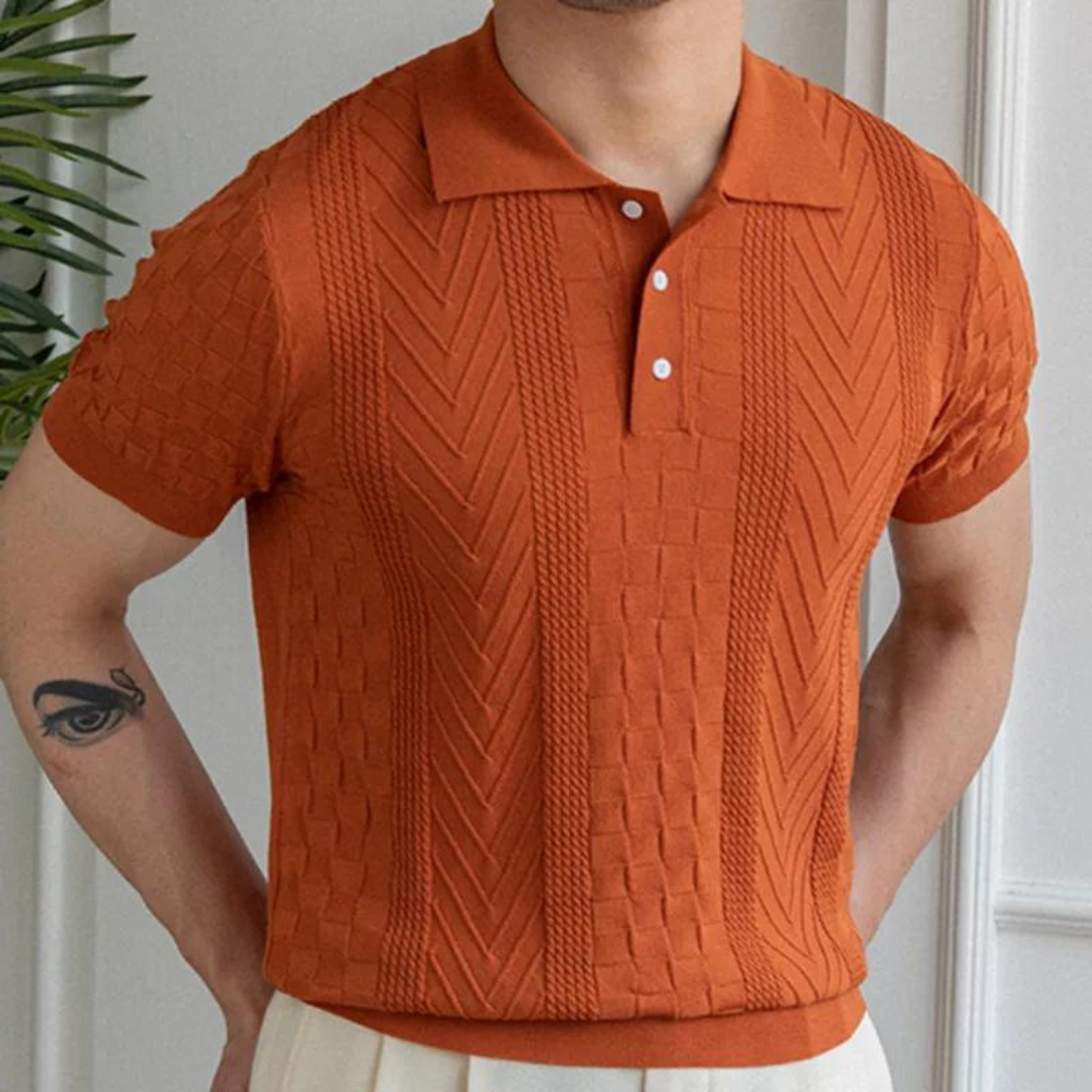 Stanley - Jacquard Poloshirt